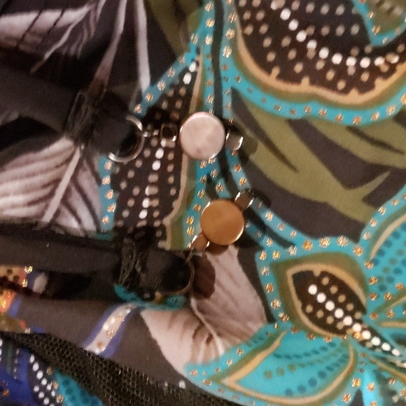 NWT Amoressa by Miraclesuit Allana Shadow Soft Cup Tankini Top 10 - Picture 5 of 9